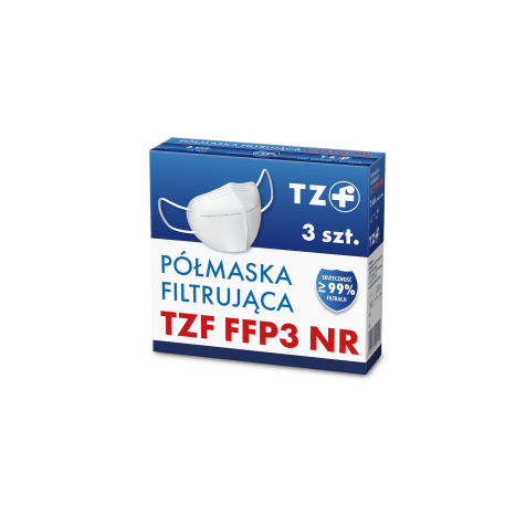 PÓŁMASKA FILTRUJĄCA TZF FFP3 NR 3 szt.